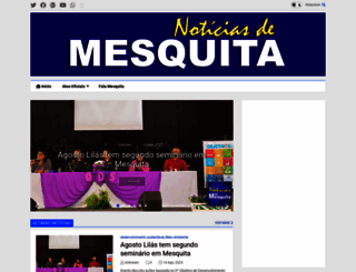 noticiasdemesquita.com screenshot