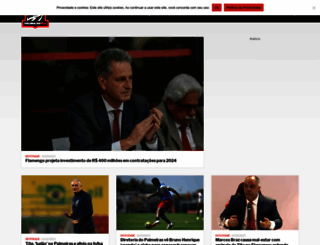 noticiasflamengo.com.br screenshot