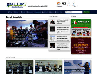 noticiasnuevoleon.com.mx screenshot