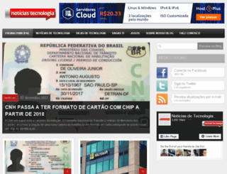noticiastecnologia.com.br screenshot
