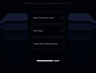 notification-crowshay-patener-archerfish.xyz screenshot