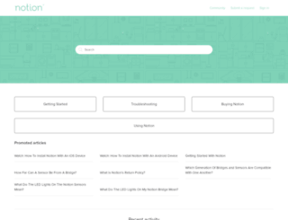 notion.zendesk.com screenshot
