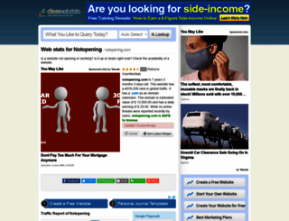 notopening.com.clearwebstats.com screenshot