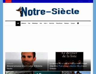 notre-siecle.com screenshot