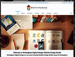 nottinghamdigitaldesign.co.uk screenshot