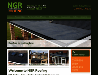 nottinghamflatroofs.co.uk screenshot