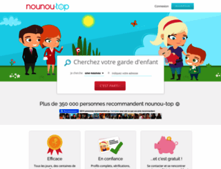 nounou-top.fr screenshot