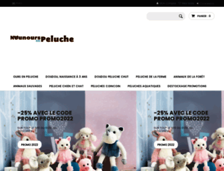 nounours-en-peluche.com screenshot