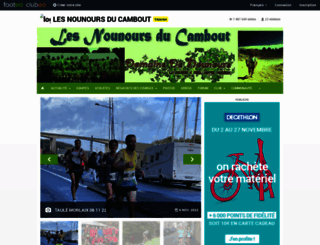 nounours.clubeo.com screenshot