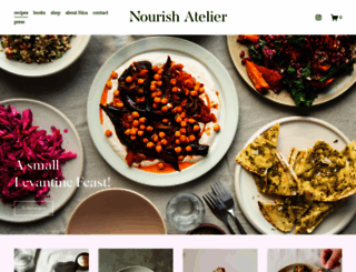 nourishatelier.com screenshot
