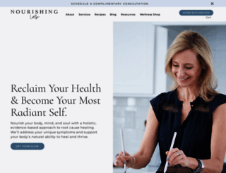 nourishinglab.com screenshot