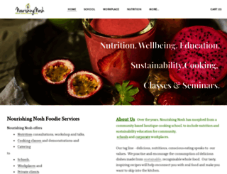 nourishingnosh.com.au screenshot