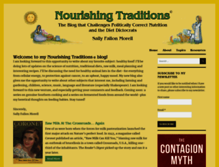 nourishingtraditions.com screenshot