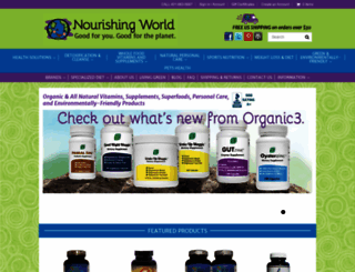 nourishingworld.com screenshot