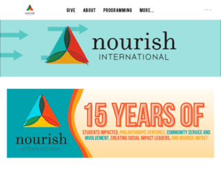 nourishinternational.org screenshot