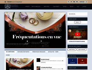 nouvellenaissance.com screenshot