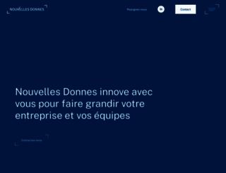 nouvellesdonnes.com screenshot