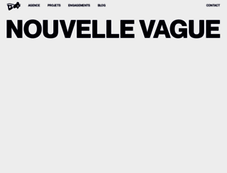 nouvellevague.fr screenshot