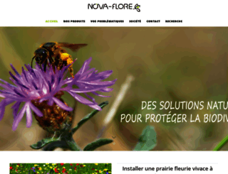 nova-flore.com screenshot