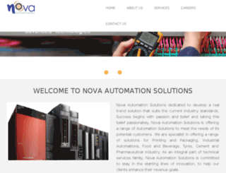 novaautomationsolutions.com screenshot