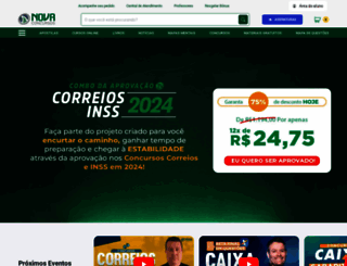 novaconcursos.com.br screenshot