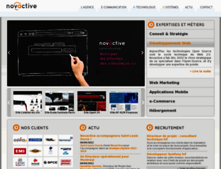 novactive.net screenshot