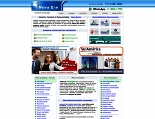 novaeraseguros.com.br screenshot