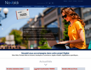 novaldi.fr screenshot