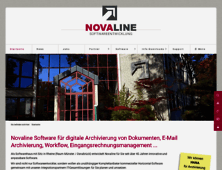 novaline.de screenshot