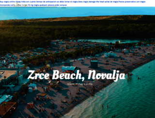 novalja.com screenshot