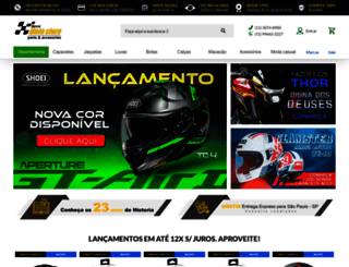 novamotostore.com.br screenshot