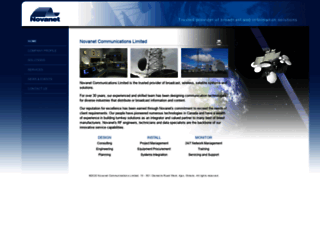 novanetcomm.com screenshot