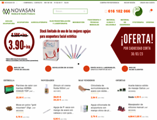 novasan.com screenshot
