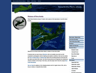 novascotiaphotoalbum.com screenshot