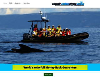 novascotiawhales.com screenshot