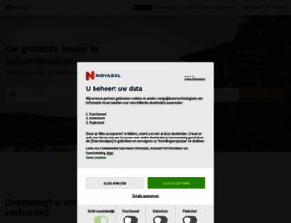 novasol.nl screenshot