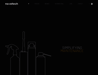 novatech-int.com screenshot