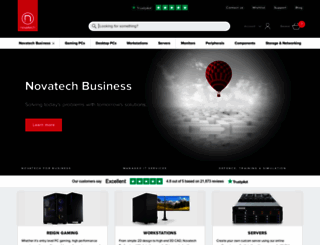 novatech.co.uk screenshot