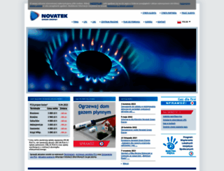 novatek.pl screenshot