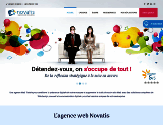 novatis.tn screenshot