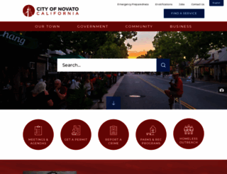 novato.org screenshot