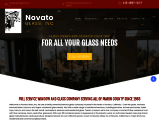 novatoglass.com screenshot