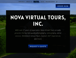 novavirtualtours.com screenshot