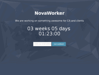 novaworker.com screenshot