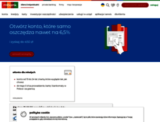 novedemo.mbank.cz screenshot