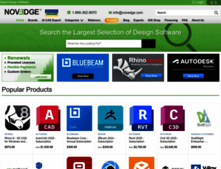 novedge.com screenshot