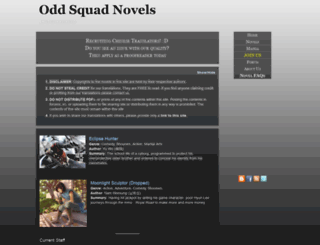 novel.oddsquad.org screenshot