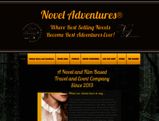 noveladventuresvacations.com screenshot