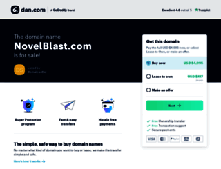 novelblast.com screenshot