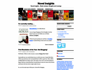 novelinsights.wordpress.com screenshot